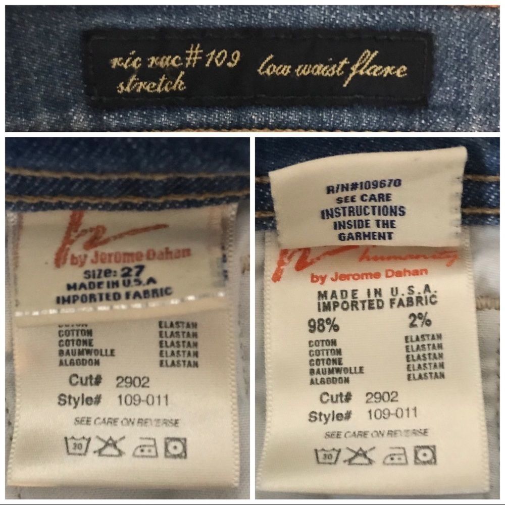 Citizens of Humanity Ric Rac Flare Blue Jeans 27 4 - Picture 7 of 9